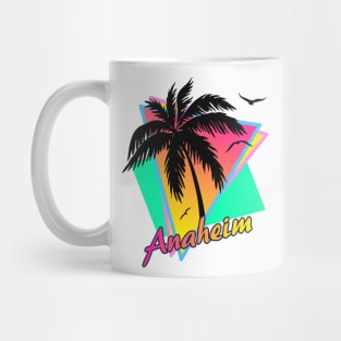 Anaheim Cool 80s Sunset Mug